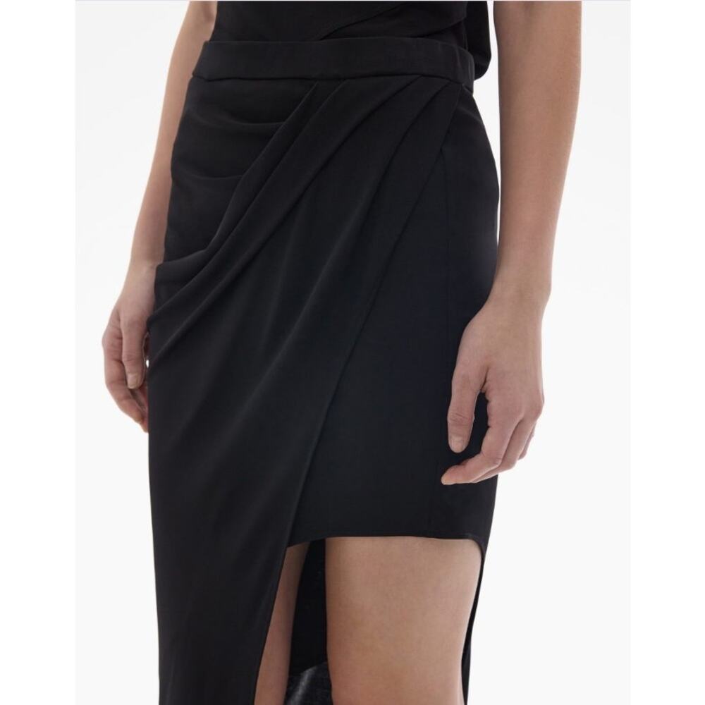 Helmut Lang Asymmetrical Slit Skirt - Picture 4 of 15